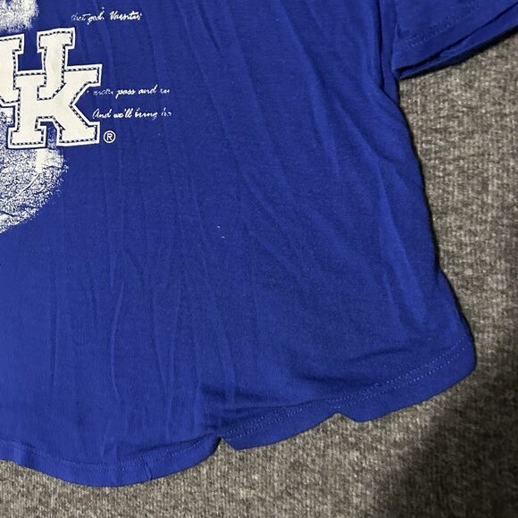 P. Michael Women's 3/4 Sleeve University of Kentucky T-Shirt UK Blue (Sz XL) - Picture 2 of 9
